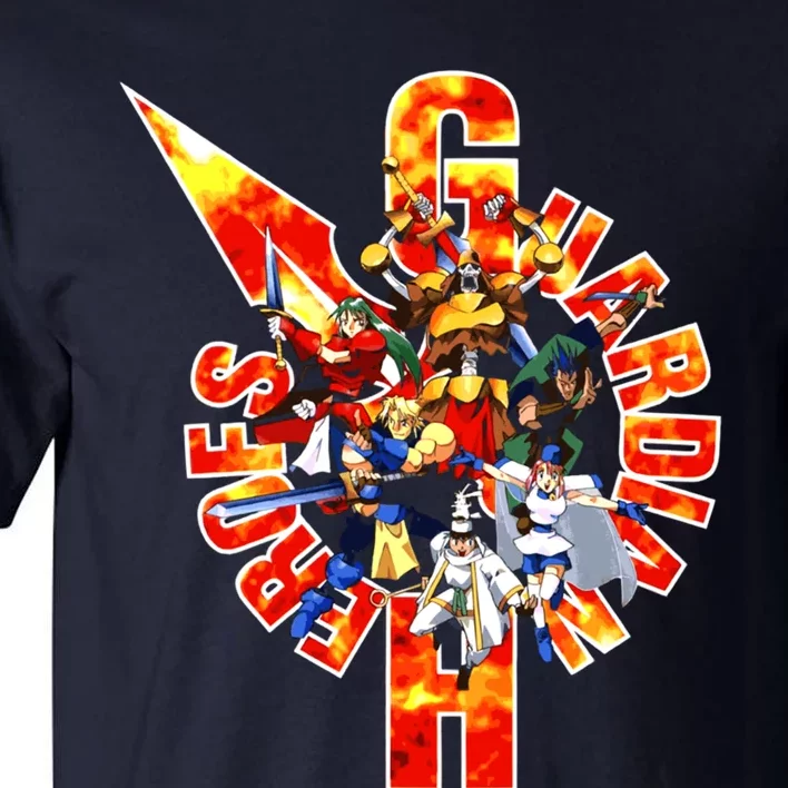 Guardian Heroes (Japanese Art) Tall T-Shirt