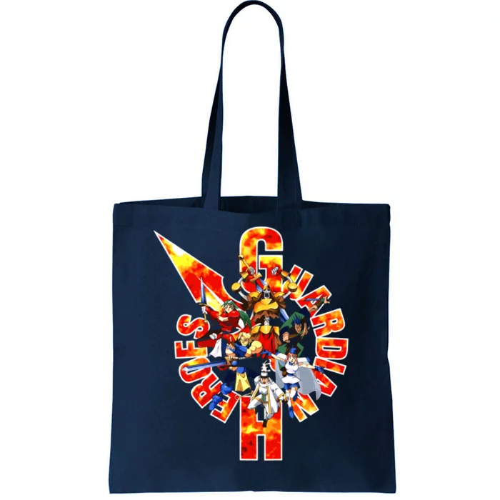 Guardian Heroes (Japanese Art) Tote Bag