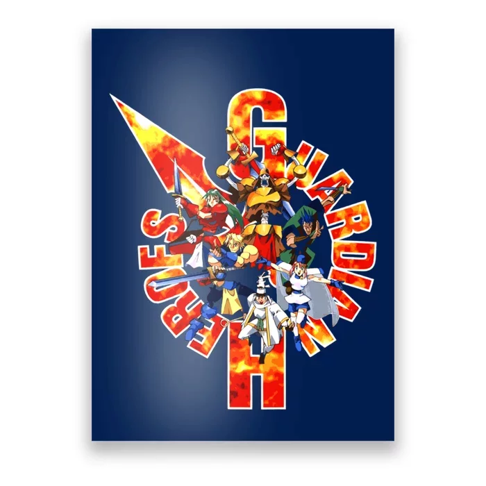 Guardian Heroes (Japanese Art) Poster