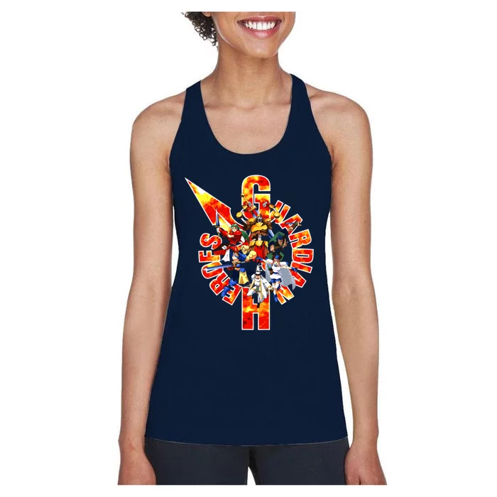 Guardian Heroes (Japanese Art) Women's Racerback Tank