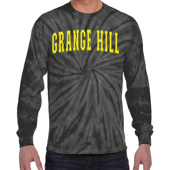 Grange Hill Jamaica Jamaican Souvenir Grange Hill Tie-Dye Long Sleeve Shirt