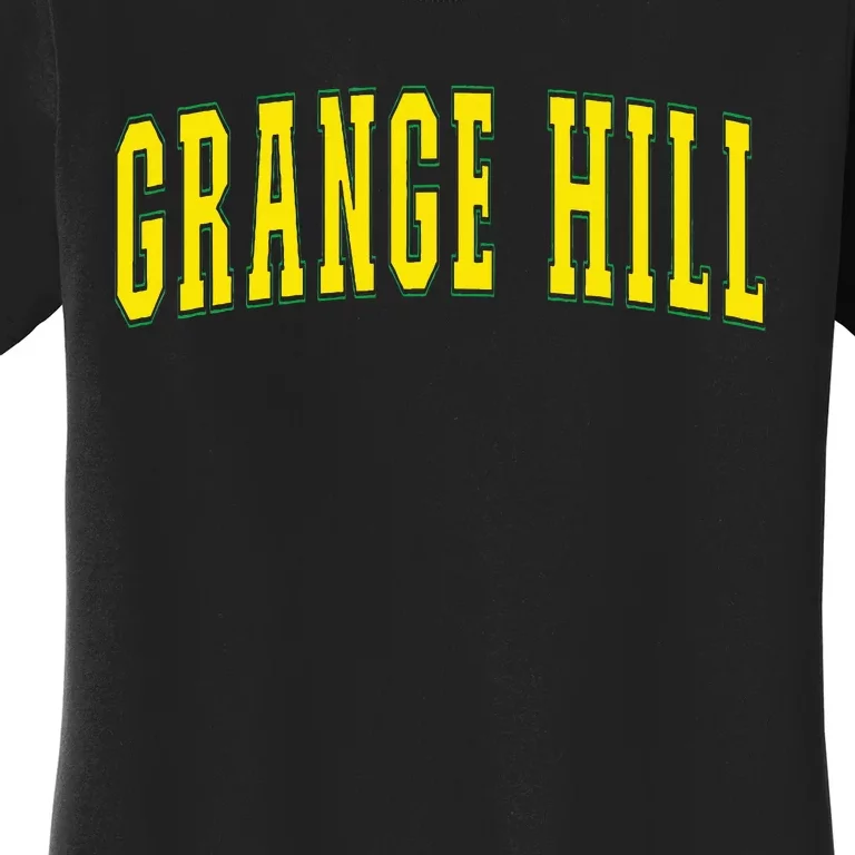 Grange Hill Jamaica Jamaican Souvenir Grange Hill Women's T-Shirt