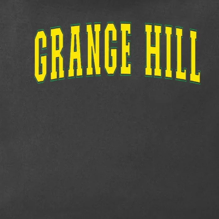 Grange Hill Jamaica Jamaican Souvenir Grange Hill Zip Tote Bag