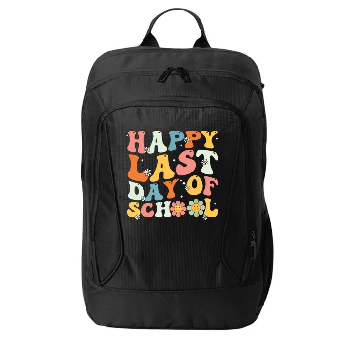 Groovy Happy Last Day Of School Teacher Student Graduation 7908 City Backpack