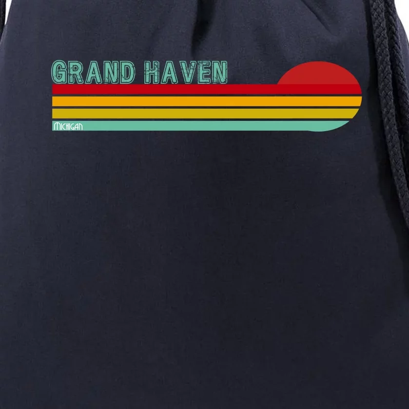 Grand Haven Michigan Drawstring Bag