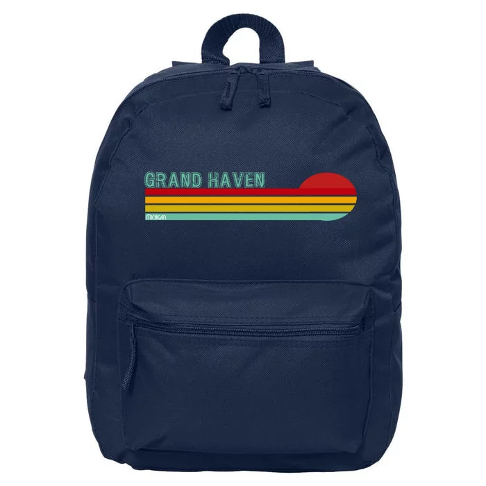 Grand Haven Michigan 16 in Basic Backpack