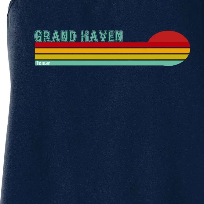 Grand Haven Michigan Women's Racerback Tank