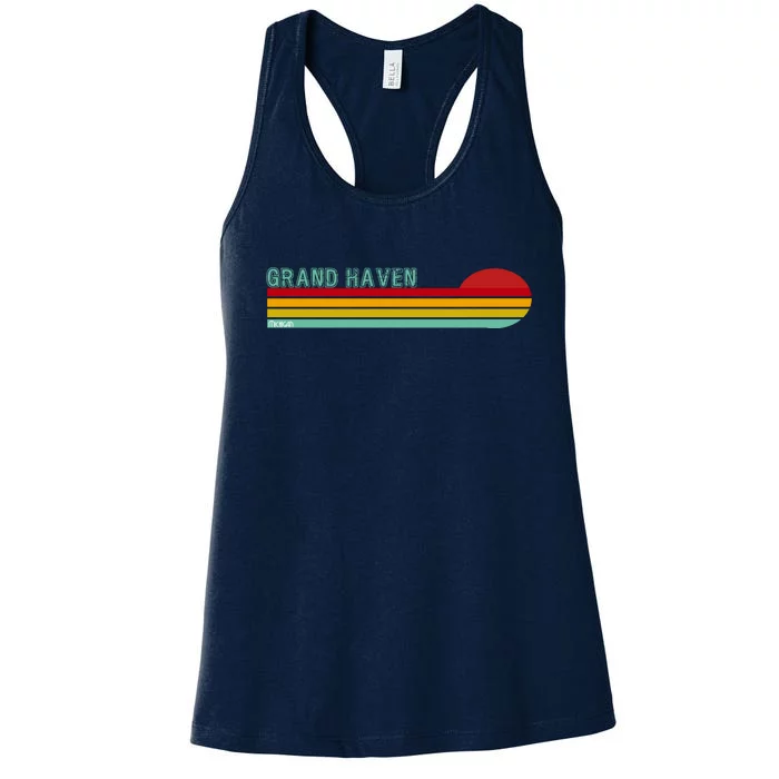 Grand Haven Michigan Women's Racerback Tank