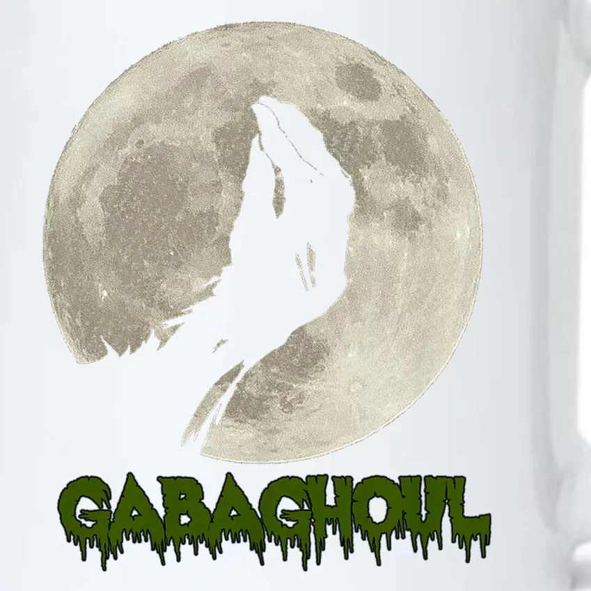 Gabaghoul Hand Moon Funny Halloween Black Color Changing Mug