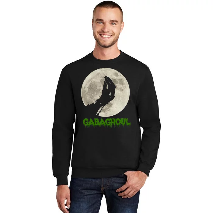 Gabaghoul Hand Moon Funny Halloween Sweatshirt