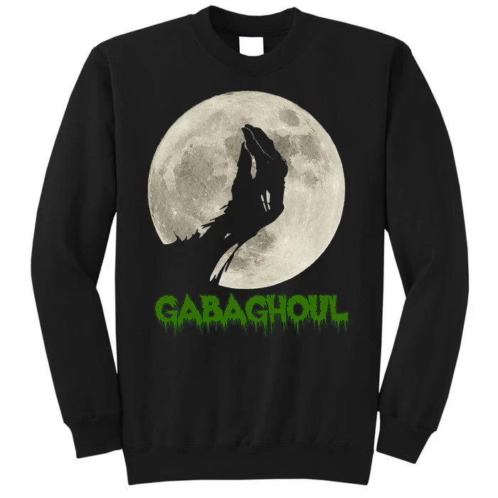 Gabaghoul Hand Moon Funny Halloween Sweatshirt