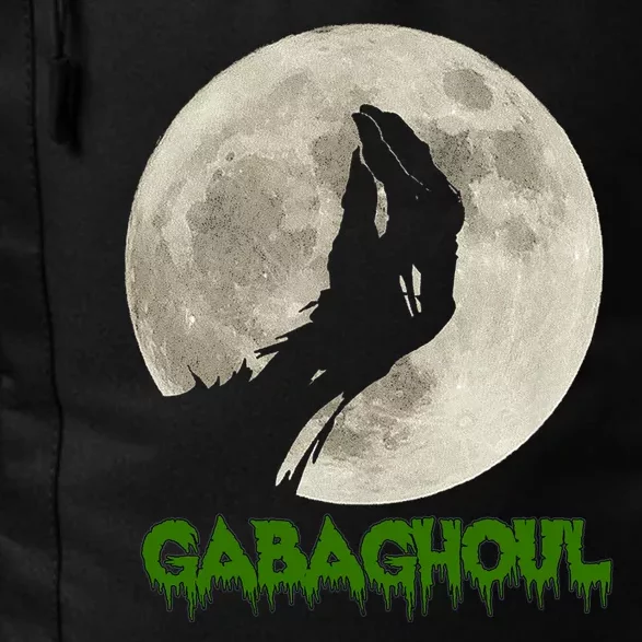 Gabaghoul Hand Moon Funny Halloween Daily Commute Backpack