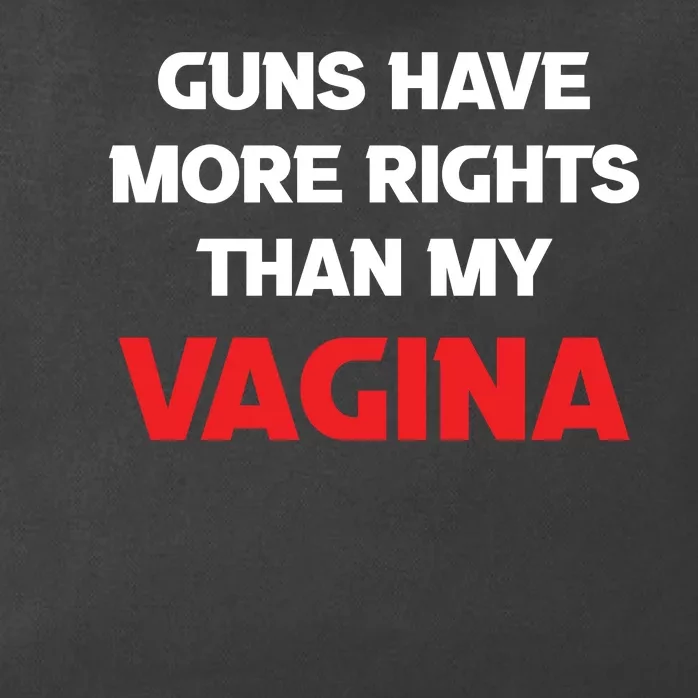 Guns Have More Rights Than My Vagina | Gun Control Now Zip Tote Bag