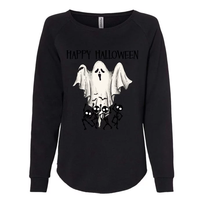 Ghos Halloween Mom Cute Pumpkin Gift Stay Spooky Gift Womens California Wash Sweatshirt