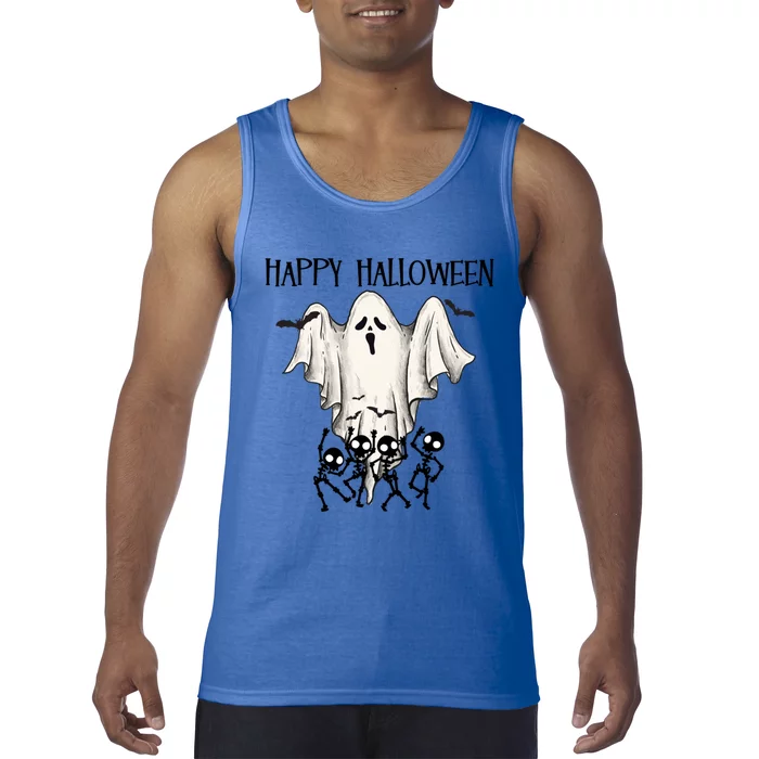 Ghos Halloween Mom Cute Pumpkin Gift Stay Spooky Gift Tank Top