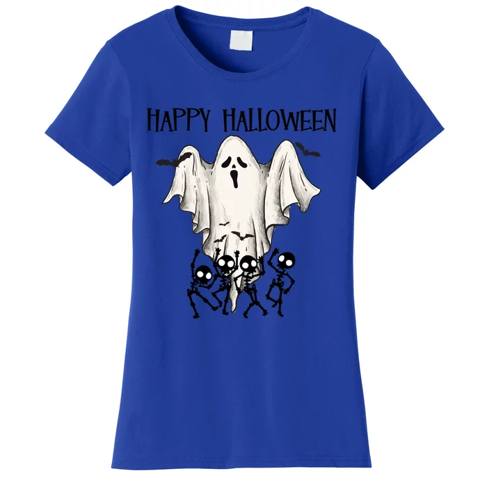 Ghos Halloween Mom Cute Pumpkin Gift Stay Spooky Gift Women's T-Shirt