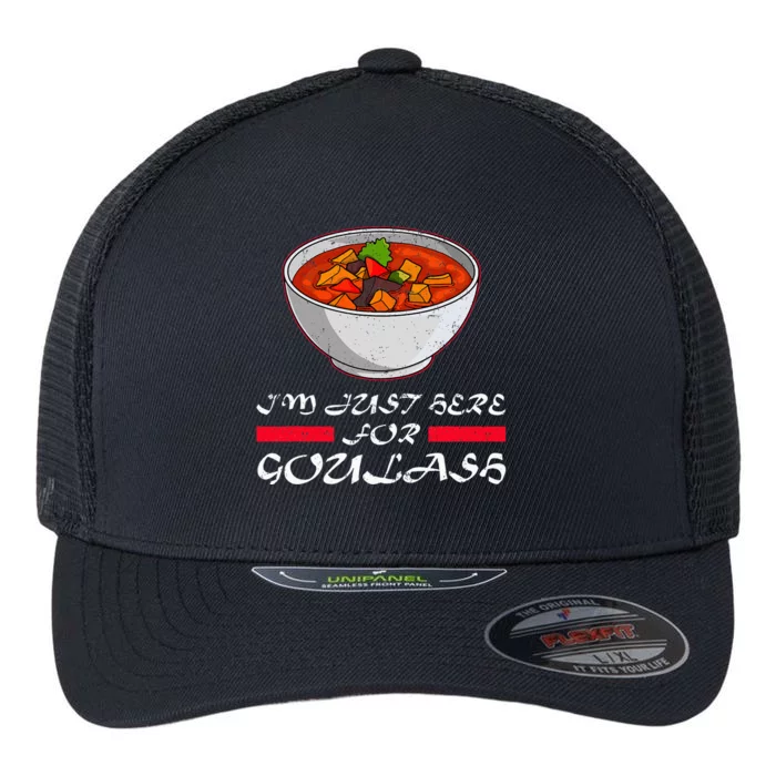 Goulash Hungary National Dishes Hungarian Cuisine Food Stew Flexfit Unipanel Trucker Cap