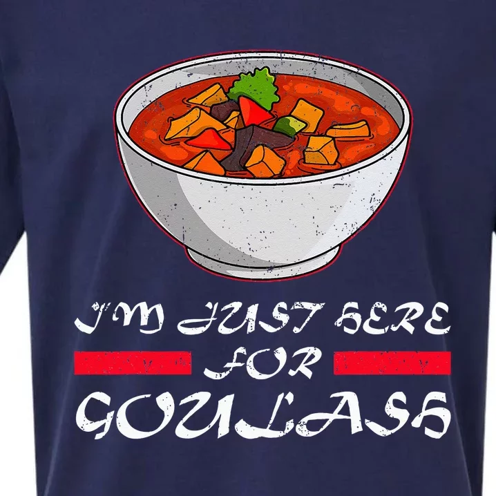 Goulash Hungary National Dishes Hungarian Cuisine Food Stew Sueded Cloud Jersey T-Shirt