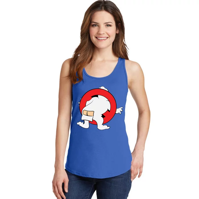 Ghost Buster Behind Ladies Essential Tank