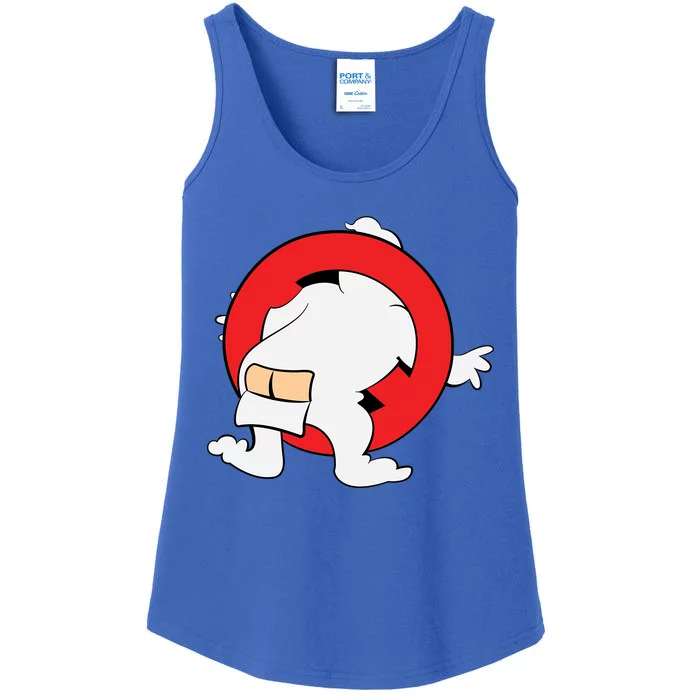 Ghost Buster Behind Ladies Essential Tank