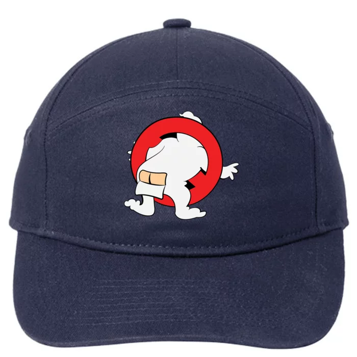 Ghost Buster Behind 7-Panel Snapback Hat