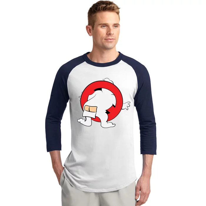 Ghost Buster Behind Baseball Sleeve Shirt