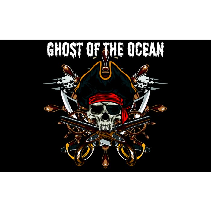 Ghost of the Ocean Pirate Bumper Sticker