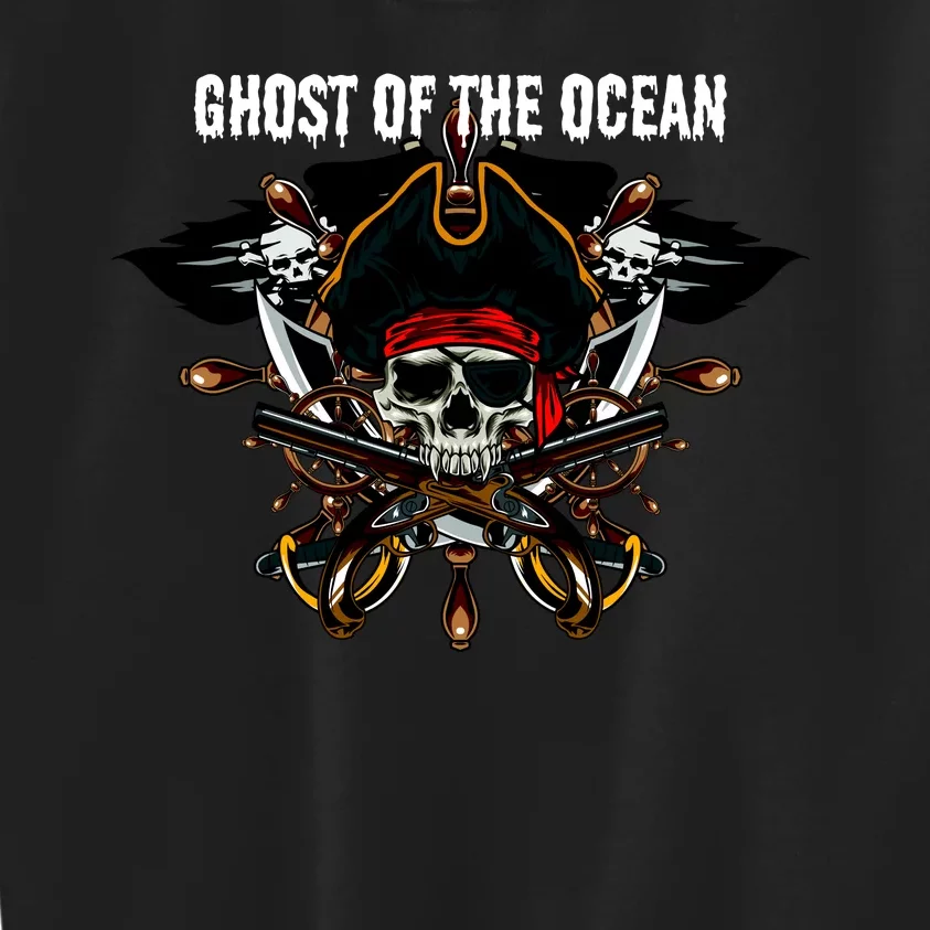 Ghost of the Ocean Pirate Kids Sweatshirt