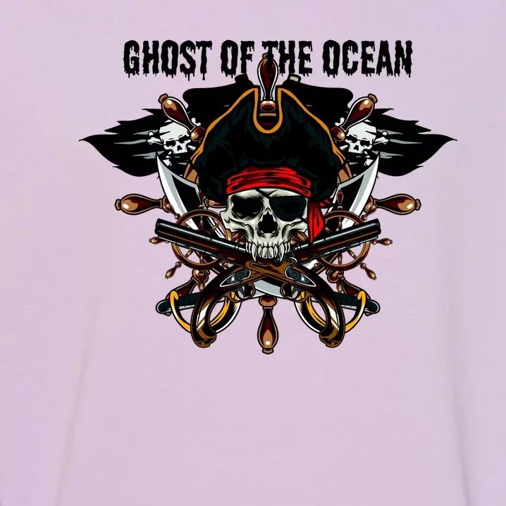 Ghost of the Ocean Pirate Garment-Dyed Sweatshirt