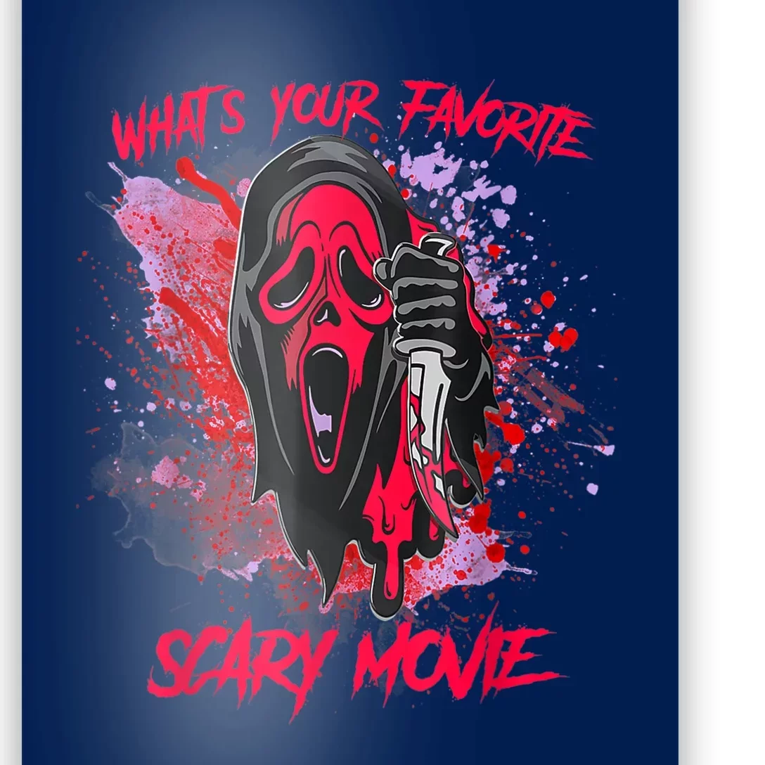 Ghostface Scream Halloween What_s Your Favorite Scary Movie T