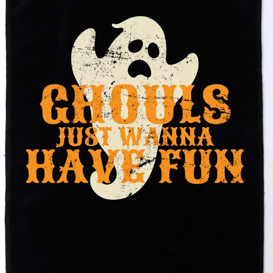 Ghouls Just Wanna Have Fun Platinum Collection Golf Towel