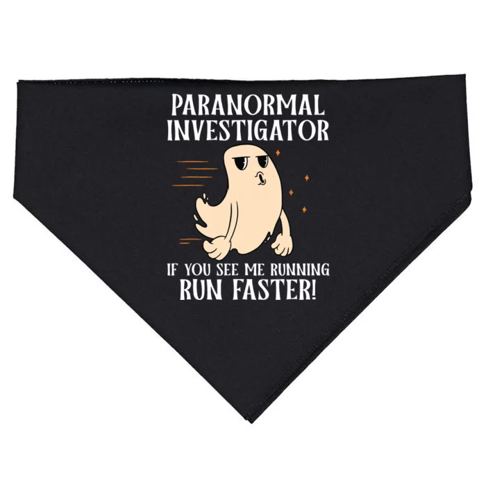 Ghost Hunter Paranormal Investigator USA-Made Doggie Bandana