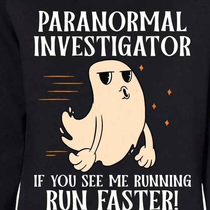 Ghost Hunter Paranormal Investigator Womens California Wash Sweatshirt