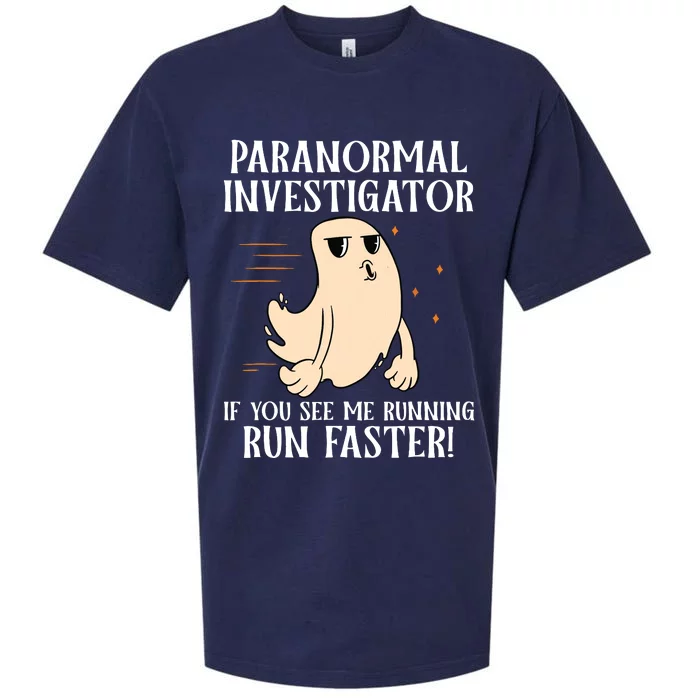 Ghost Hunter Paranormal Investigator Sueded Cloud Jersey T-Shirt