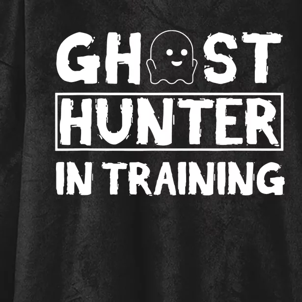 Ghost Hunter Paranormal Investigator Ghosthunting Hooded Wearable Blanket