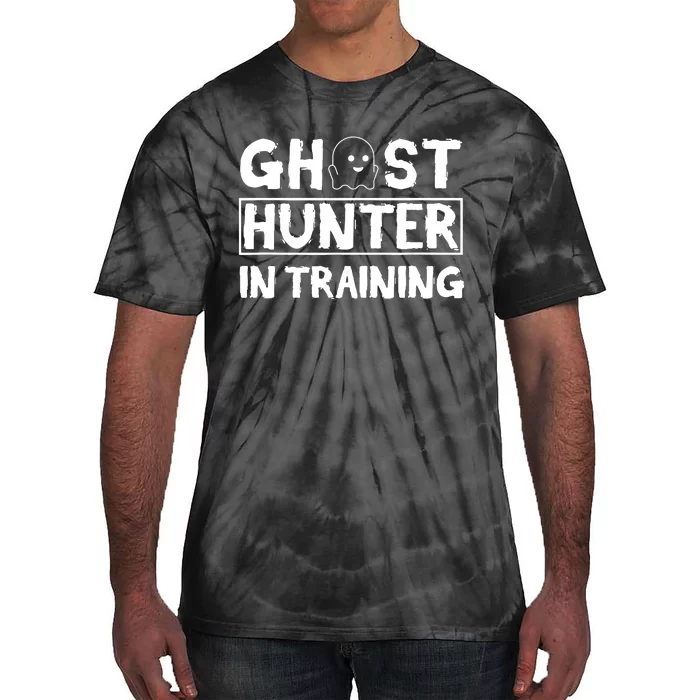 Ghost Hunter Paranormal Investigator Ghosthunting Tie-Dye T-Shirt