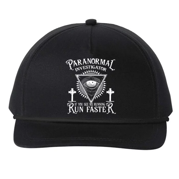 Ghost Hunter Paranormal Investigator Snapback Five-Panel Rope Hat