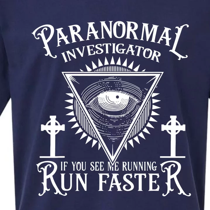 Ghost Hunter Paranormal Investigator Sueded Cloud Jersey T-Shirt