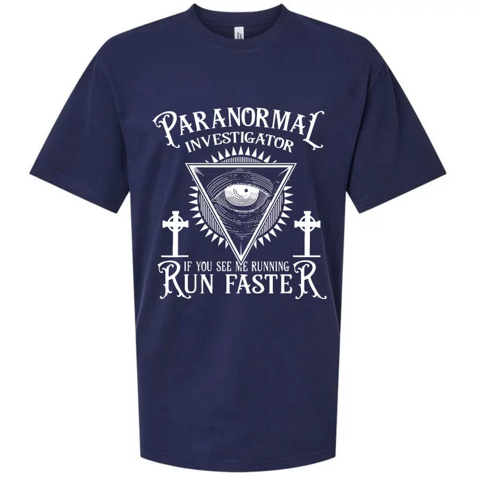 Ghost Hunter Paranormal Investigator Sueded Cloud Jersey T-Shirt