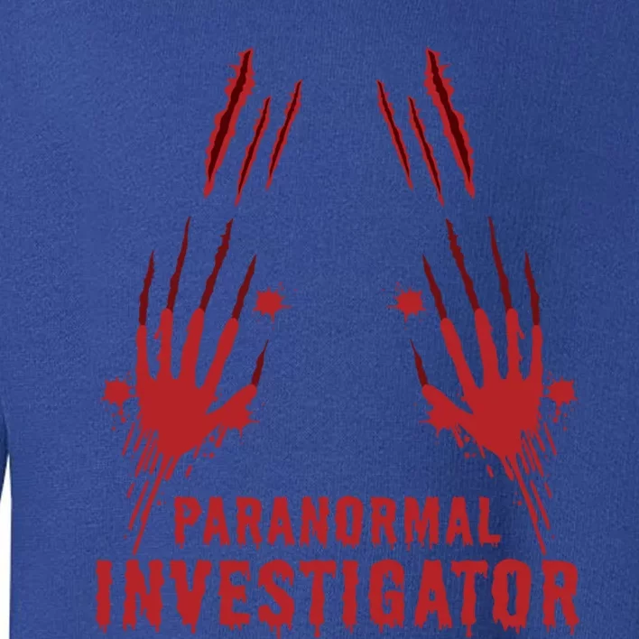 Ghost Hunting Paranormal Investigator Cool Gift Toddler Sweatshirt