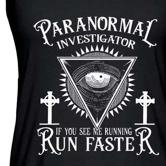 Ghost Hunter Paranormal Investigator Ladies Essential Flowy Tank