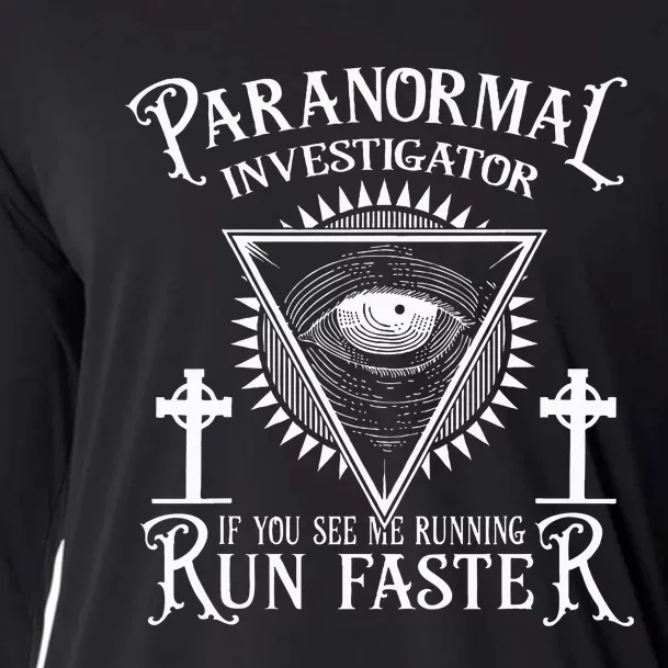 Ghost Hunter Paranormal Investigator Cooling Performance Long Sleeve Crew