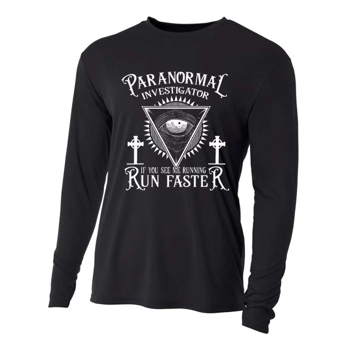 Ghost Hunter Paranormal Investigator Cooling Performance Long Sleeve Crew