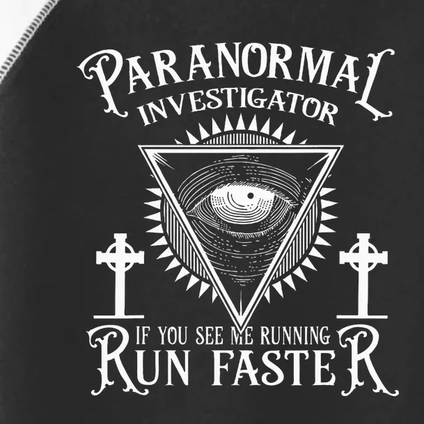 Ghost Hunter Paranormal Investigator Toddler Fine Jersey T-Shirt