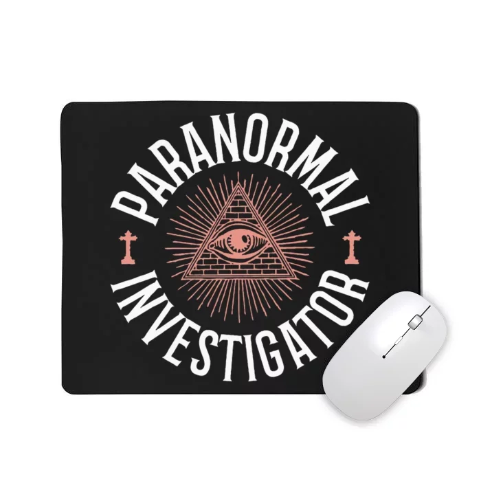 Ghost Hunter Paranormal Investigator Mousepad