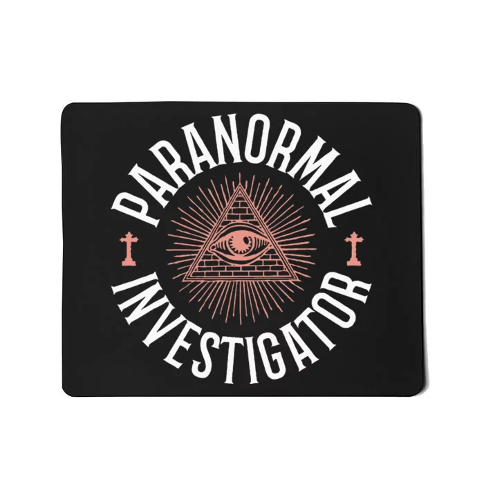 Ghost Hunter Paranormal Investigator Mousepad