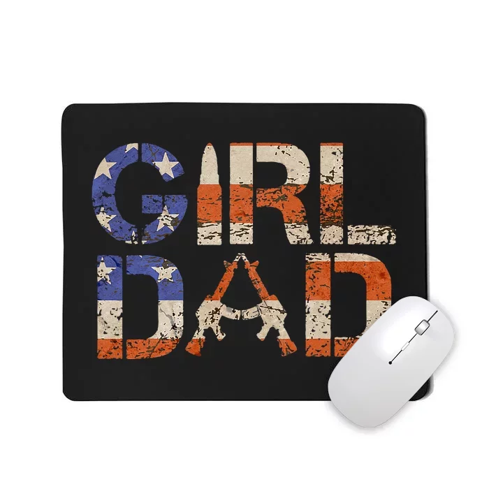 GirlDad Her Protector Forever Funny Father Mousepad