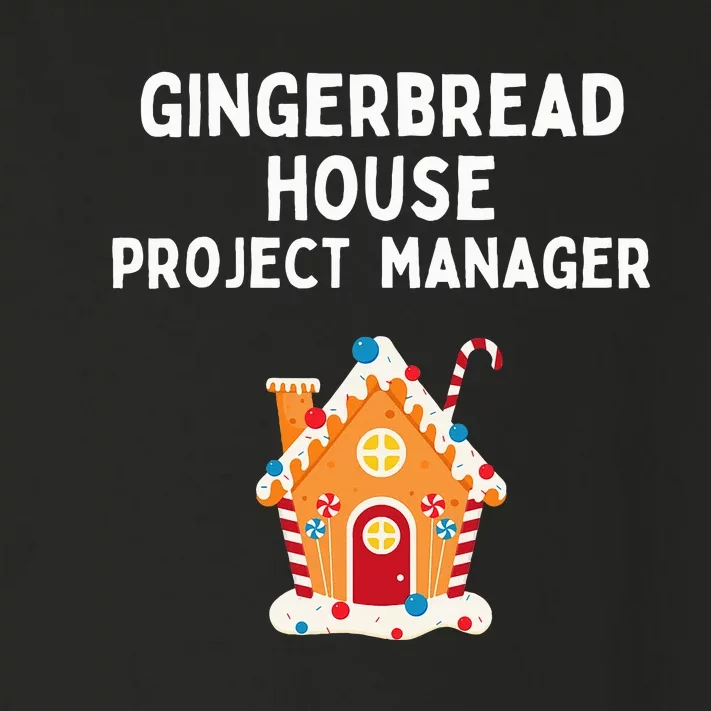 Gingerbread House Project Manager gift for christmas Toddler Long Sleeve Shirt