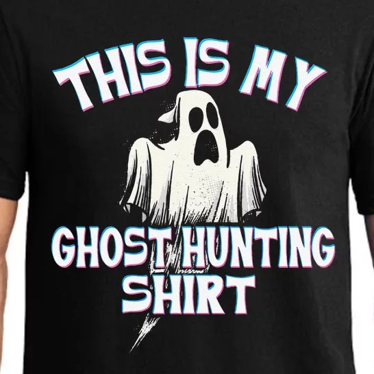 Ghost Hunting Paranormal Investigator Spooky Halloween Pajama Set