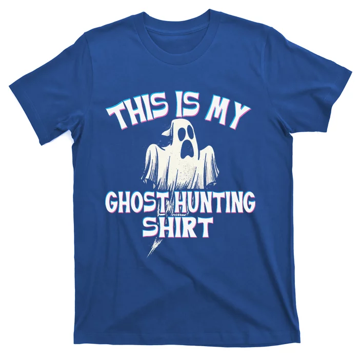 Ghost Hunting Paranormal Investigator Spooky Halloween T-Shirt